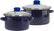 Миниатюра изображения товара Набор кастрюль Эмаль Орион 9С-204