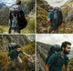Миниатюра изображения товара Рюкзак туристический Naturehike Rock Series NH19BP095 / 6927595761649 (черный)