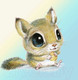 Миниатюра изображения товара Набор алмазной вышивки Феникс+ Маленькая шиншилла / 65554