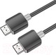 Миниатюра изображения товара Кабель Hoco US08 HDMI 2.0 (3м, черный)
