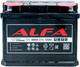 Миниатюра изображения товара Автомобильный аккумулятор ALFA battery Standart R+ 480A / 6CT-55R (55 А/ч)