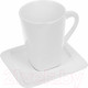 Миниатюра изображения товара Кружка с блюдцем Sam&Squito Quadro JX38-C006-02/JX82-С001-D02/06J19-2026 / фк792