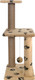 Миниатюра изображения товара Комплекс для кошек Kogtik Триола Lux / НтБЛд (бежевый/лапки/джут)