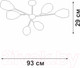Миниатюра изображения товара Люстра Vitaluce V3958-1/6PL