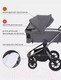 Миниатюра изображения товара Детская универсальная коляска Rant Flex Pro 3 в 1 2023 / RA075 (Grey)