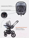 Миниатюра изображения товара Детская универсальная коляска Rant Flex Pro 3 в 1 2023 / RA075 (Grey)