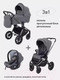 Миниатюра изображения товара Детская универсальная коляска Rant Flex Pro 3 в 1 2023 / RA075 (Grey)