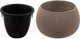Миниатюра изображения товара Кашпо El Casa Сфера / 640444 (серо-коричневый)