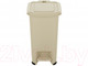 Миниатюра изображения товара Контейнер для мусора El Casa Слим / 640489 (бежевый)