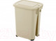 Миниатюра изображения товара Контейнер для мусора El Casa Слим / 640489 (бежевый)