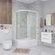 Миниатюра изображения товара Душевая кабина Niagara Promo P90/80/40R/MT/BK 90x80x195