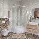 Миниатюра изображения товара Душевая кабина Niagara Promo P90/40/MT/BK 90x90x195