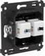 Миниатюра изображения товара Розетка DKC Avanti RJ-45 / 4402664 (черный квадрат)
