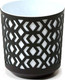 Миниатюра изображения товара Кашпо Lamela Aztek LA792-25 (черный/белый)