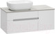 Миниатюра изображения товара Тумба под умывальник Misty Роял 100 / П-Роя-01100-011П2Я (подвесная, белый)