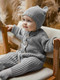 Миниатюра изображения товара Комбинезон для малышей Amarobaby Pure Love Little / AB-OD23-PLL3/11-62 (серый, р.62)