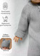 Миниатюра изображения товара Комбинезон для малышей Amarobaby Pure Love Little / AB-OD23-PLL3/11-62 (серый, р.62)