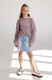Миниатюра изображения товара Джемпер детский Amarobaby Knit Trend / AB-OD21-KNITT2602/27-140 (пудровый, р.140)