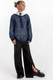 Миниатюра изображения товара Джемпер детский Amarobaby Knit Trend / AB-OD21-KNITT2602/20-146 (синий, р.146)