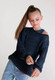 Миниатюра изображения товара Джемпер детский Amarobaby Knit Trend / AB-OD21-KNITT2602/20-146 (синий, р.146)