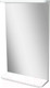 Миниатюра изображения товара Зеркало Гамма 36/2-400 (с полкой)