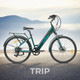Миниатюра изображения товара Электровелосипед MyWay Trip 250 28 (17, лазурный)