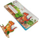 Миниатюра изображения товара Книга-пазл Умка Динозавры
