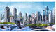 Миниатюра изображения товара Фотообои листовые ФабрикаФресок Город Будущего / 585270 (500x270)