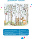 Миниатюра изображения товара Фотообои листовые ФабрикаФресок Звери в лесу / 603270 (300x270)