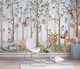 Миниатюра изображения товара Фотообои листовые ФабрикаФресок Звери в лесу / 604270 (400x270)
