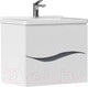 Миниатюра изображения товара Тумба под умывальник Volna Grey 60.2Y Миранда (подвесная)