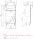Миниатюра изображения товара Тумба под умывальник Volna Adel 45.1D Азов (напольная)
