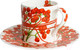 Миниатюра изображения товара Чашка с блюдцем Taitu Fil Rouge Bacche 5-291
