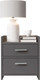 Миниатюра изображения товара Прикроватная тумба Stolline Карло 2 ящика / 514.02 (графит)