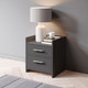 Миниатюра изображения товара Прикроватная тумба Stolline Карло 2 ящика / 514.02 (графит)