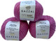 Миниатюра изображения товара Набор пряжи для вязания Gazzal Baby Wool XL 831 (розовый, 3 мотка)
