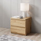 Миниатюра изображения товара Прикроватная тумба Stolline Олли 2 ящика / 507.01 (дуб артисан)