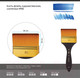 Миниатюра изображения товара Кисть для рисования ГАММА Синтетика №80 / 901080
