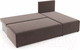 Миниатюра изображения товара Диван угловой Stolline Рим (коричневый)