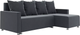Миниатюра изображения товара Диван угловой Stolline Таити (темно-серый)