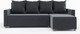 Миниатюра изображения товара Диван угловой Stolline Таити (темно-серый)