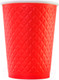 Миниатюра изображения товара Набор бумажных стаканов Паксервис 250мл / EM80-280 (75шт, вафельный красный)