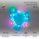 Миниатюра изображения товара Светодиодная гирлянда Neon-Night Нить из росы 245-019 (10м, мультиколор)