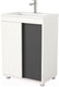 Миниатюра изображения товара Тумба под умывальник Дабер 013 600 / Т13.6.0.20 (белый древесный/серый)