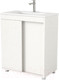 Миниатюра изображения товара Тумба под умывальник Дабер 013 70 / Т13.7.0.5 (белый древесный)