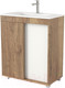 Миниатюра изображения товара Тумба под умывальник Дабер 013 700 / Т13.7.0.21 (дуб галифакс/белый)