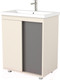 Миниатюра изображения товара Тумба под умывальник Дабер 013 Cersanit Como 70 / Т13.7C.0.19 (бежевый/серый)