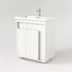 Миниатюра изображения товара Тумба под умывальник Дабер 015 600 / Т15.6.0.5 (белый древесный)