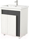 Миниатюра изображения товара Тумба под умывальник Дабер 015 60 / Т15.6.0.20 (белый древесный/серый)