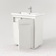 Миниатюра изображения товара Тумба под умывальник Дабер 015 Тобага/Эридан/Артвин 60 / Т15.6Т.0.5 (белый древесный)